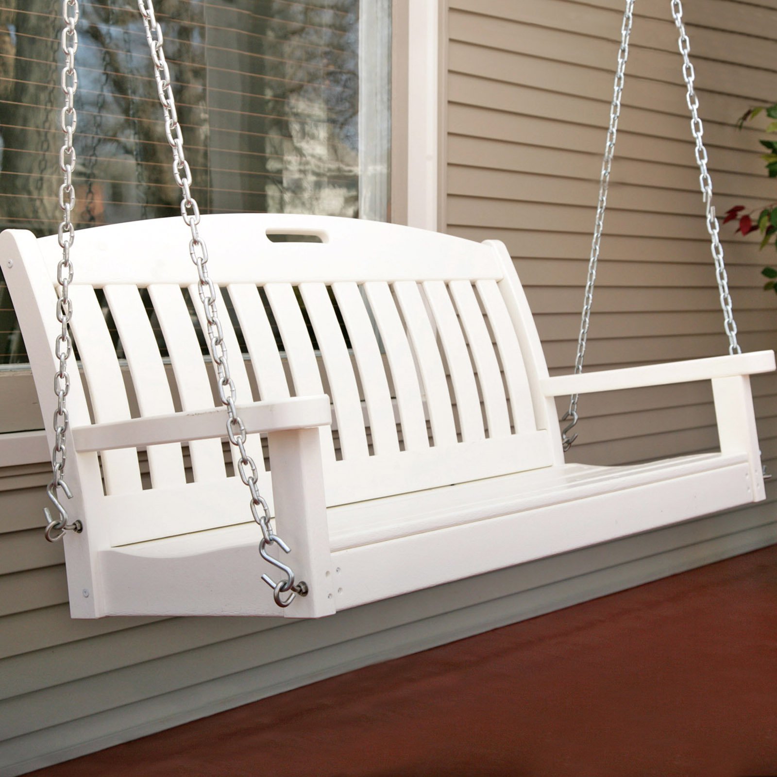 A Picturesque Front Porch Swing Installation - San Diego Pro Hadyman